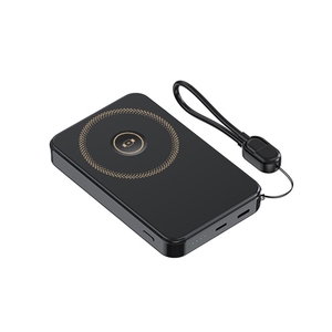 Power Bank Magnetico Premium 10000mAh per <span class=keywords><strong>Telefono</strong></span>, Orologio, Auricolari, <span class=keywords><strong>Ricarica</strong></span> <span class=keywords><strong>Wireless</strong></span> Rapida 15W <span class=keywords><strong>con</strong></span> Cavo, Cordino, Uscita USB-C PD 20W - Product Image 1