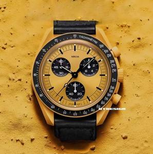 La caja de relojes para hombre es adecuada para relojes de cuarzo <span class=keywords><strong>Omega</strong></span> con temas del Sol, Venus, Saturno, La Luna, Neptuno y Júpiter - Product Image 4