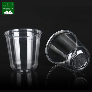 Tazas desechables personalizables, 100% PLA, Biodegradable, en forma de U - Product Image 3