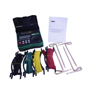 Testeur de résistance de terre et de résistivité du sol à 4 bornes DY4300, testeur d'isolation numérique 0-20KOhm - Product Image 1