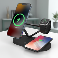 Nouvelle technologie de chargeur sans fil avec lumière nocturne, charge rapide pour smartphone