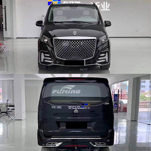 Mercedes Benz Vento ชุดอนิเมะภายนอก, ชุดอนิเมะ V-Class ชุดอัปเกรดรถดัดแปลงพิเศษกันชนหน้า - Product Image 6