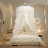 Moustiquaire circulaire suspendue en gros à prix abordable pour lits simples, doubles, queen et king size (tailles US)