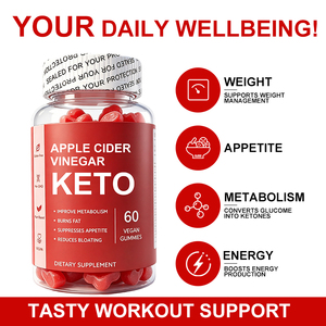 Vinaigre de Cidre <span class=keywords><strong>Gelule</strong></span> de Pomme Cidre Gouttes de gestion du poids nocturnes Capsules Végétaliennes Keto Gommes de Vinaigre de Cidre de Pomme ACV - Product Image 5