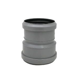 Manchon de tuyau en PVC 100 110 mm Longueur 134 mm pour systèmes de drainage - Product Image 1