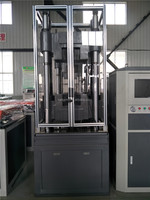 Instrument d'essai de matériaux électrohydraulique informatisé avec extensomètre pour les tests de traction, compression, flexion et cisaillement