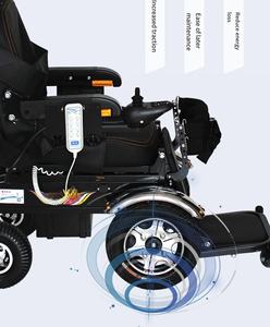 Elektrischer Rollstuhl mit Selbstverriegelnder Bremse Komfortabler Rücken Rehabilitations-Therapiebedarf - Product Image 5