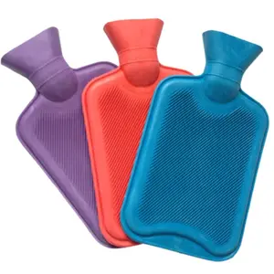 Wholesale Bpa Free Classic Rubber Hot Water Bag Pain Relief Holiday Gifts Premium Soft Rubber Hot Water Bottle Bag