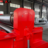 Machine de cintrage de plaques CNC à 4 rouleaux de haute précision |   Pliage de tôles en acier doux et en métal de 16 mm 2,5 m