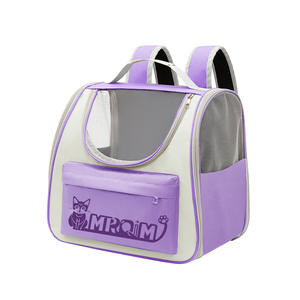 Cat & Dog <b>Double</b> Shoulder Pet Bag Portable Large-Capacity Linen Reversible Anti-Slip Customized High Value Light - Product Image 4