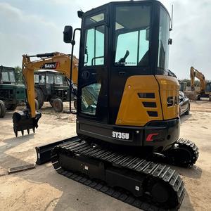 รถขุด SANY SY35U ขนาด 3.5 ตัน สภาพ 95% ของแท้ พร้อม EPA CE รถขุดขนาดเล็ก Sany 35u สำหรับฟาร์มและครัวเรือน - Product Image 1