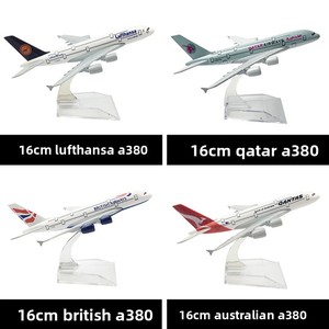 Modèle d'avion 16 cm en alliage réaliste, portable, souvenir d'aviation, cadeau de bureau, ODM professionnel 2026 - Product Image 5