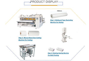 Machine à fabriquer des rouleaux <span class=keywords><strong>de</strong></span> papier <span class=keywords><strong>toilette</strong></span> gaufré et des essuie-tout <span class=keywords><strong>de</strong></span> cuisine à grande vitesse, directement <span class=keywords><strong>de</strong></span> l'usine, <span class=keywords><strong>en</strong></span> promotion - Product Image 6