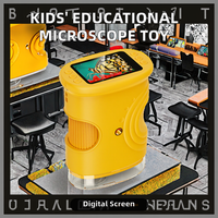 1080P Auto Focus Digital Microscope Learning Toy for Kids with LED Light IP53 Rated Early Childhood Development Children's Gift