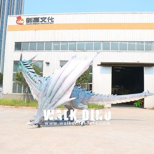 Dragon mécanisé géant animatronique Zigong Chuangying avec ailes, dinosaure personnalisé, dragon occidental, à vendre - Product Image 4