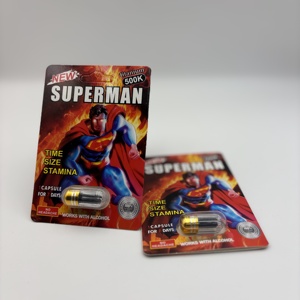 Suplemento Nutricional Masculino de Alta Calidad, Cápsulas Superman, Fórmula Personalizada de Marca Privada, con Licopeno y Mezcla Orgánica de Guaraná - Product Image 2
