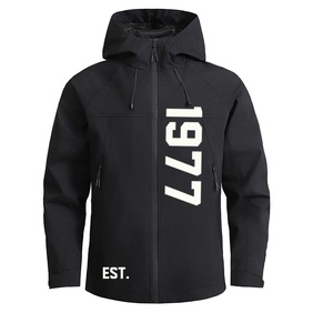 High Quality Men's Cycling <strong>Long</strong> Sleeve Zip-up Rain <strong>Jackets</strong> Lightweight <strong>Waterproof</strong> Windbreaker with Hood Wholesale Raincoats - Product Image 1
