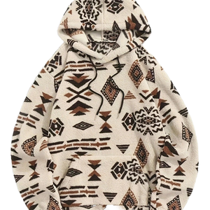 Manufacturer Men's Autumn Knitted <b>Oversize</b> Cotton Fleece Pullover <b>Sweater</b> <b>Turtleneck</b> Hoodie Long Sleeves Front Print Animal - Product Image 1