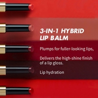 Vente en gros de gloss à lèvres végétalien hydratant, waterproof, longue tenue, infusé aux herbes, personnalisable avec votre logo et marque privée