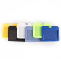 Porte-cartes horizontal en silicone Kejea, souple et pliable, peut contenir deux cartes IC pour carte d'identité, carte de repas étudiant, carte de transport