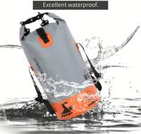 Sac à dos étanche Marazual pour sports de plein air, IPX6 IPX7 IPX8, sac étanche flottant avec fermeture à enroulement pour la plage, la natation, le kayak