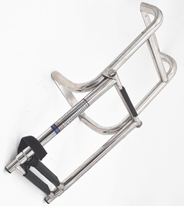 Thép không gỉ 316 Marine gấp Kính thiên văn thang 1 + 3 bước 52inch x 10 inch với khung và vòi tàu yancht thuyền phần cứng - Product Image 6