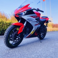 Moto de course électrique haut de gamme Hercules V6 72V haute puissance intelligente Horizon pour adultes homologuée >80km/h Fabriquée en Chine