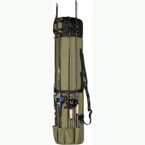 Sac à dos de pêche avec porte-cannes, échantillon gratuit, sac à dos de pêche imperméable avec bretelles cachées - Product Image 6