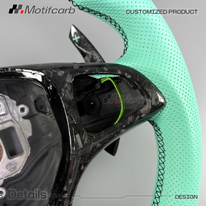 Custom Forged Carbon Fiber <b>Steering</b> <b>Wheel</b> <b>for</b> Mercedes-Benz C E-Class CLA GLA GLC GLE W205 W213 E300 E260 C300 C260 2015-2018 - Product Image 4