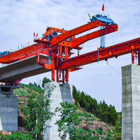 Grúa pórtico de lanzamiento de puentes de alta resistencia para la instalación de vigas prefabricadas