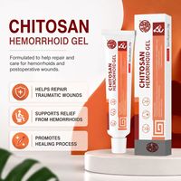 Gel anti-hémorroïdes au chitosane sous marque privée, Crème anti-hémorroïdes à base de plantes OEM, Pommade de soin des plaies en gros