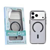 Coque de téléphone magnétique transparente antichoc pour iPhone 18 17 Air 16 15 14 13 12 11 Pro Max Plus