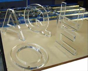 Acrylic chữ rõ ràng trong suốt mờ đầy màu sắc đúc tấm Acrylic cho cửa hàng hoặc logo công ty - Product Image 2