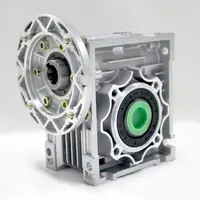 Worm Reducer Aluminium 30Rpm 60Rpm 80Rpm, Gearbox Pengurang Kecepatan Roda Gigi Cacing Rv030