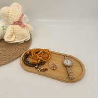 Elegantes Holz-Lackiertablett Minimalistisches Design Langlebiges Muster Faltbar für Küche & Bad Geeignet für Seifenspender Kerzen