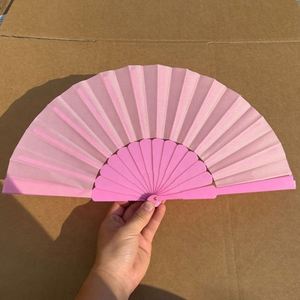 พัดไม้ไผ่พับได้เพ้นท์สีสันสดใส สไตล์รักโรแมนติก สำหรับงานโปรโมชั่น - Product Image 1