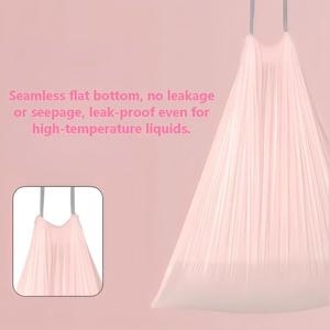 ถุงขยะแบบมีเชือกผูก ผลิตจากพลาสติก PE รีไซเคิลได้ เป็นมิตรต่อสิ่งแวดล้อม (แบบกำหนดเองได้) - Product Image 3