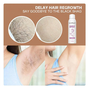 Mousse dépilatoire permanente personnalisée en spray – Crème dépilatoire sûre, douce et indolore – Spray identificateur de poils - Product Image 3