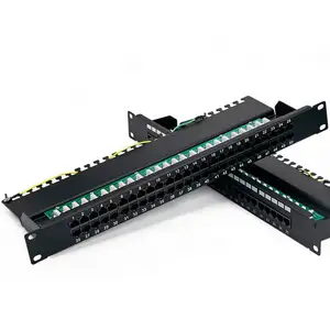 Telecomunicación RJ11 Cat3 UTP 50 Port Voice Patch Panel