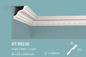 Moldura de Techo, Cornisa para Techo, Resistente al Calor y a la Humedad, para Viviendas Residenciales, Venta Directa de Fábrica, Gran Oferta - Product Image 2