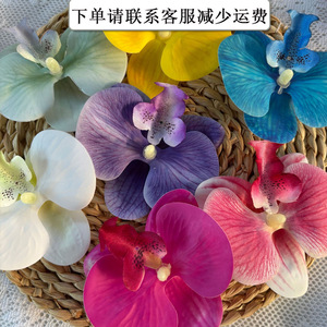 Flores Artificiales Pingping, Cabeza de Orquídea Phalaenopsis, Flor de Seda Impresa en 3D, Decoración para Bodas - Product Image 3