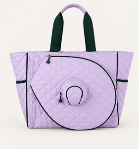 Grand sac de sport pour tennis avec compartiment pour raquettes, en polyester et nylon résistant, fermeture éclair, couleur unie, sac à bandoulière pour femmes et hommes, idéal pour la gym - Product Image 1