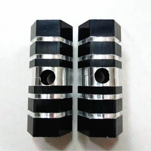 Pieds de pédale arrière de vélo en alliage d'aluminium, pieds creux rouges pour accessoire de vélo de montagne - Product Image 3