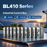 Boîtier de contrôle industriel BL410 Series RK3568 Quad 2.0GHz 1TOPS NPU avec 39966 combinaisons E/S Linux-RT pour le stockage d'énergie