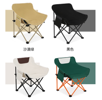 Chaise de camping pliante professionnelle robuste, compacte, universelle, durable, en métal léger, pour la pêche et la plage