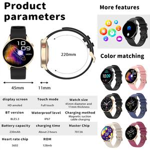 2024 नए आगमन वांससा कारखाने की कीमत स्मार्ट वॉच Y85 पर स्क्रीन फोन कॉल असिस्टेंट स्मार्टवॉच y85 - Product Image 6