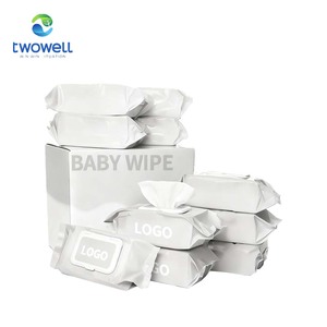 Không mùi hữu cơ không dệt bé ướt lau tùy chỉnh chất lượng cao mềm ướt nước bé lau - Product Image 1