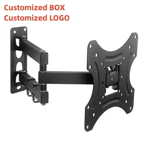 Competitive Price X-200 Rotating Vesa 200*200 mm Metal Material TV Wall Mount TV Bracket 17-42 Inch