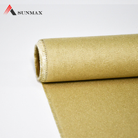 Tissu en fibre de verre enduit de vermiculite pour vestes isolantes amovibles et couvercles de vannes