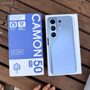 2026 ใหม่ 16GB+1TB camon 50 pro Android 15 สมาร์ทโฟน 5G หน้าจอ 6.8 นิ้ว พร้อมระบบจดจำภาพ AI หน้าจอแบบเจาะรู พร้อมเคสโทรศัพท์ในชุด pro - Product Image 1